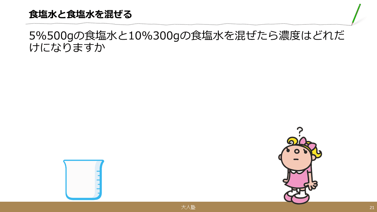 濃度算の解き方 大人の学び直し算数 計算のやり方解説 無料