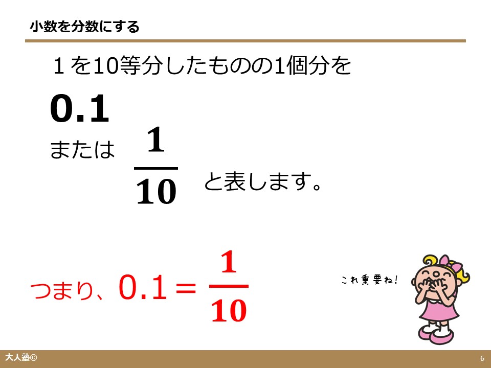 小数を分数にするやり方 大人の学び直し算数 計算のやり方解説 無料